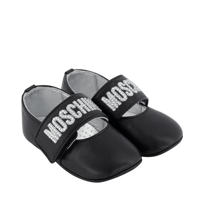 Moschino Baby Girls Shoes Black Moschino Baby Girls Shoes Black