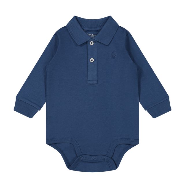 Ralph Lauren Baby Boys Bodysuit Blue Ralph Lauren Baby Boys Bodysuit Blue
