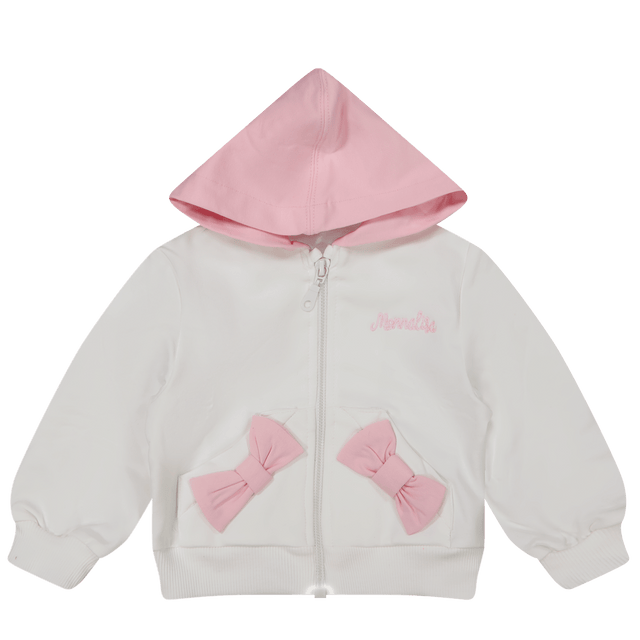 MonnaLisa Baby Girls Vest Off White MonnaLisa Baby Girls Vest Off White