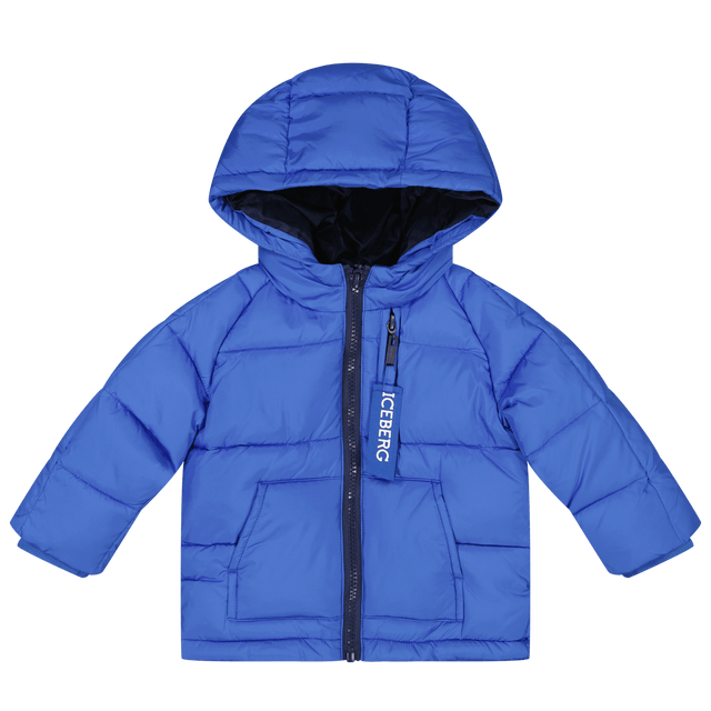 Iceberg Baby Boys Coat Cobalt Blue Iceberg Baby Boys Coat Cobalt Blue