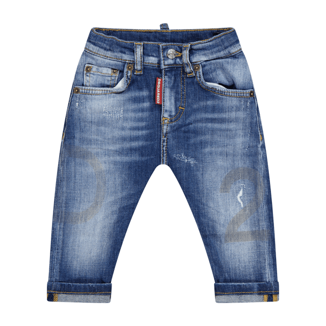 Dsquared2 Baby Girls Jeans Blue Dsquared2 Baby Girls Jeans Blue