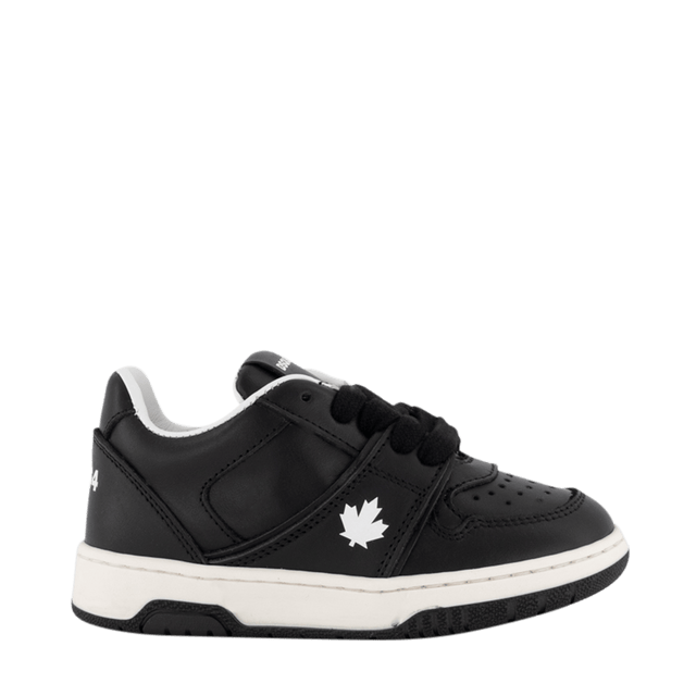 Dsquared2 Kids Unisex Sneakers Black Dsquared2 Kids Unisex Sneakers Black