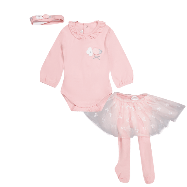 Mayoral Baby Girls Set Light Pink Mayoral Baby Girls Set Light Pink
