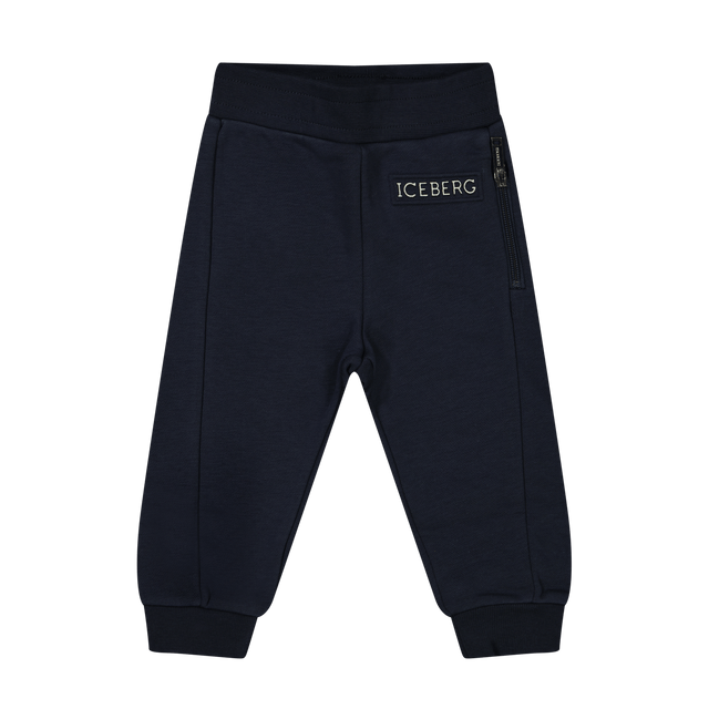 Iceberg Baby Boys Trouser Navy Iceberg Baby Boys Trouser Navy