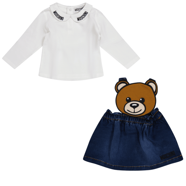 Moschino Baby Girls Dress Jeans Moschino Baby Girls Dress Jeans