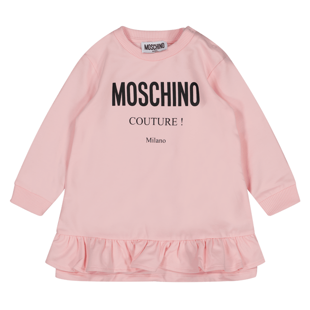 Moschino Baby Girls Dress Light Pink Moschino Baby Girls Dress Light Pink