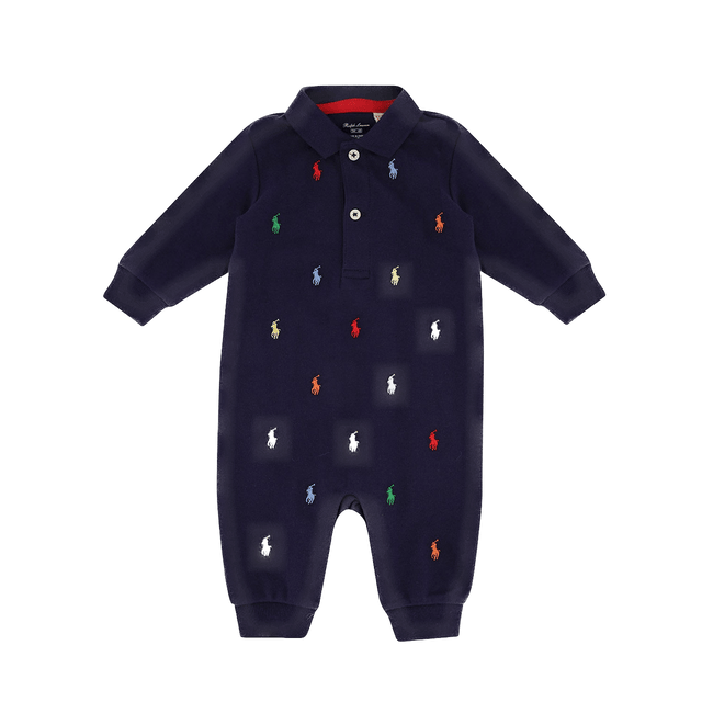 Ralph Lauren Baby Boys Bodysuit Navy Ralph Lauren Baby Boys Bodysuit Navy