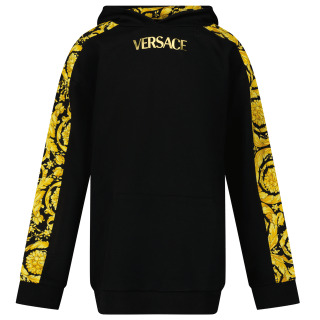Versace Kids Unisex Sweater Black Versace Kids Unisex Sweater Black