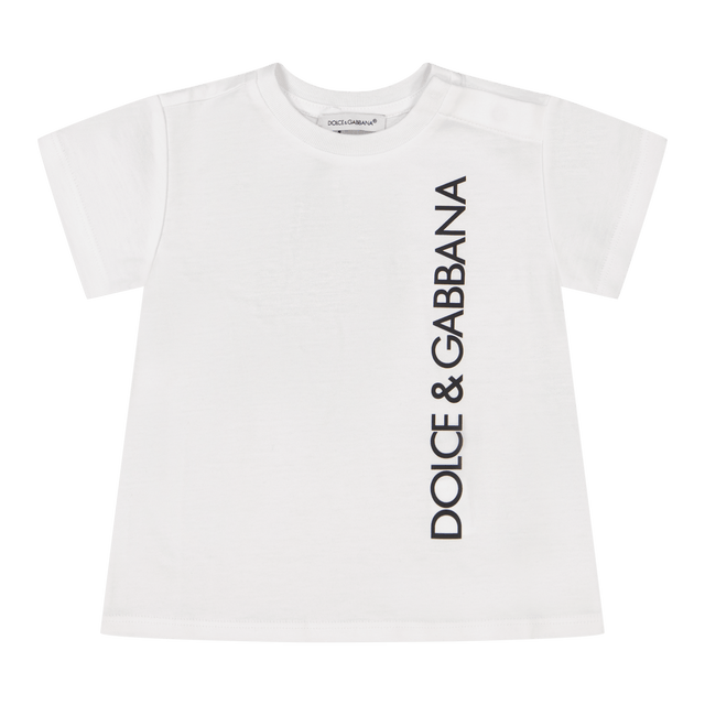 Dolce & Gabbana Baby Boys T-Shirt White Dolce & Gabbana Baby Boys T-Shirt White