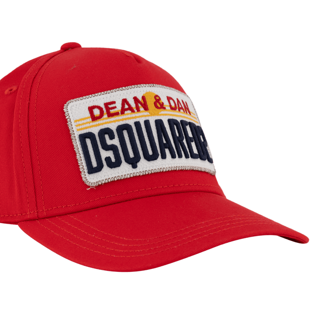 Dsquared2 Kids Unisex Hat Red Dsquared2 Kids Unisex Hat Red