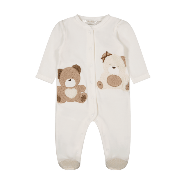 Mayoral Baby Unisex Bodysuit Off White Mayoral Baby Unisex Bodysuit Off White