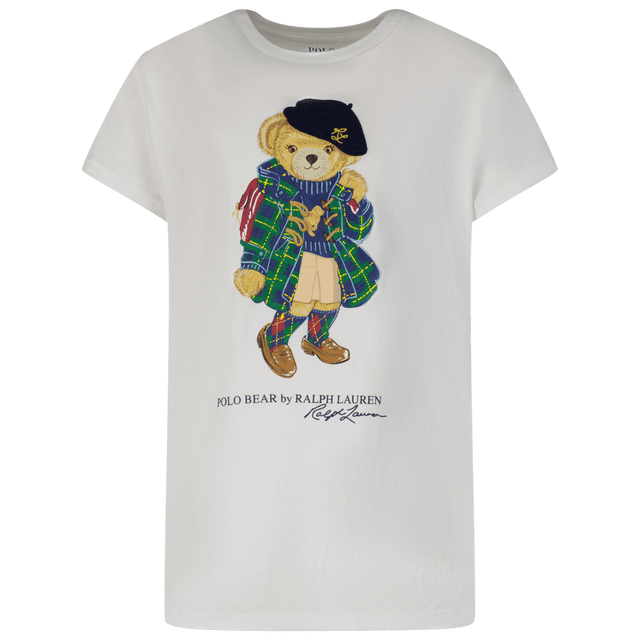 Ralph Lauren Kids Girls T-Shirt White Ralph Lauren Kids Girls T-Shirt White