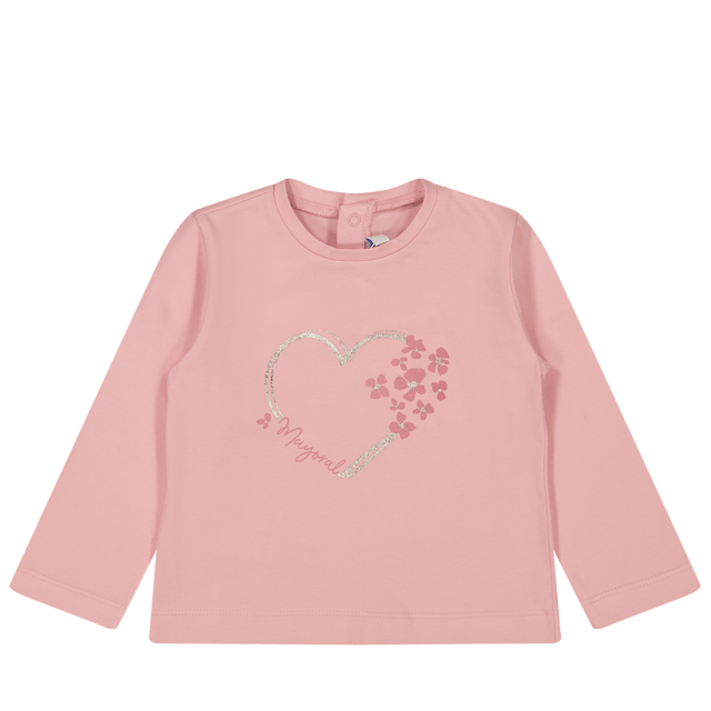 Mayoral Baby Girls T-Shirt Light Pink Mayoral Baby Girls T-Shirt Light Pink