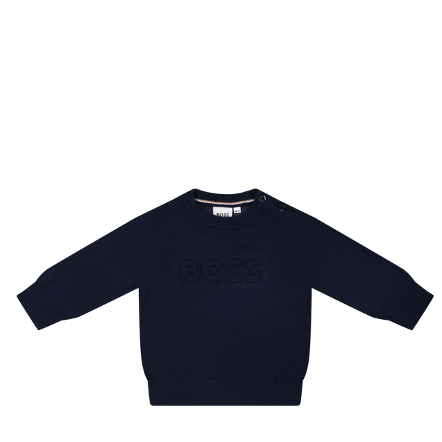 Boss Baby Boys Sweater Navy Boss Baby Boys Sweater Navy