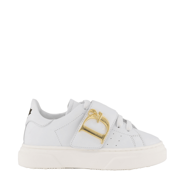 Dsquared2 Kids Girls Sneakers White Dsquared2 Kids Girls Sneakers White