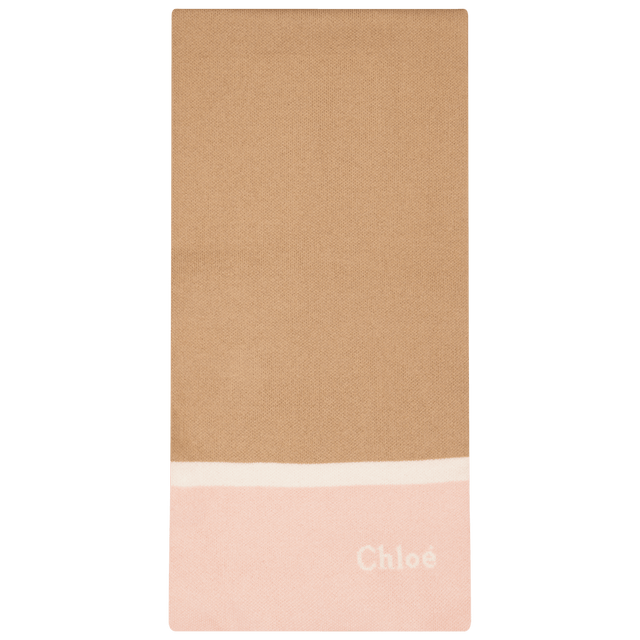Chloe Kids Girls Scarf Light Pink Chloe Kids Girls Scarf Light Pink