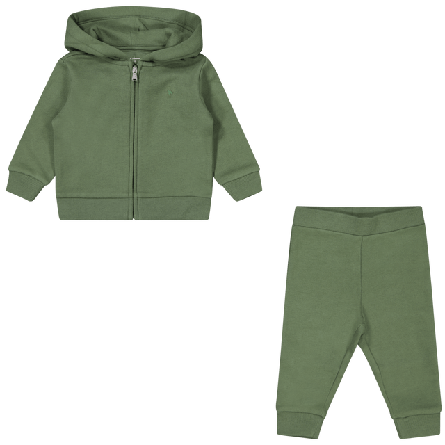 Ralph Lauren Baby Boys Jogsuit Army Ralph Lauren Baby Boys Jogsuit Army