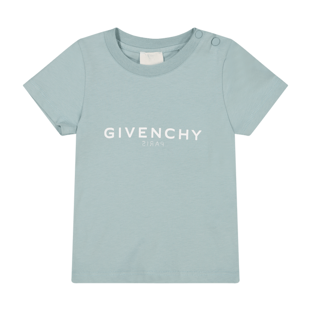 Givenchy Baby Boys T-Shirt Light Green Givenchy Baby Boys T-Shirt Light Green