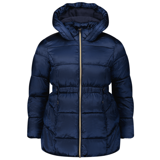 Mayoral Kids Girls Coat Navy Mayoral Kids Girls Coat Navy