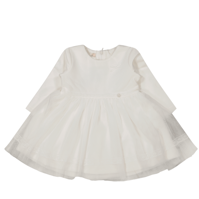Liu Jo Baby Girls Dress Off White Liu Jo Baby Girls Dress Off White