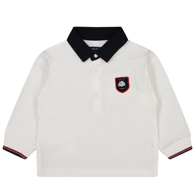 Mayoral Baby Boys Polo Off White Mayoral Baby Boys Polo Off White