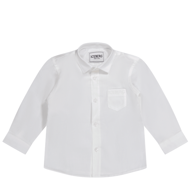 Iceberg Baby Boys Blouse White Iceberg Baby Boys Blouse White