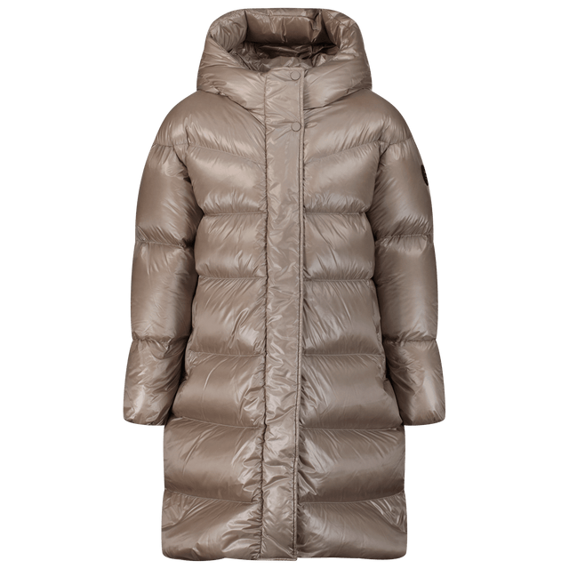 Woolrich Kids Girls Coat Light Beige Woolrich Kids Girls Coat Light Beige
