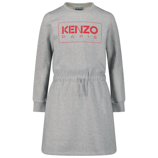 Kenzo kids Kids Girls Dress Grey Kenzo kids Kids Girls Dress Grey