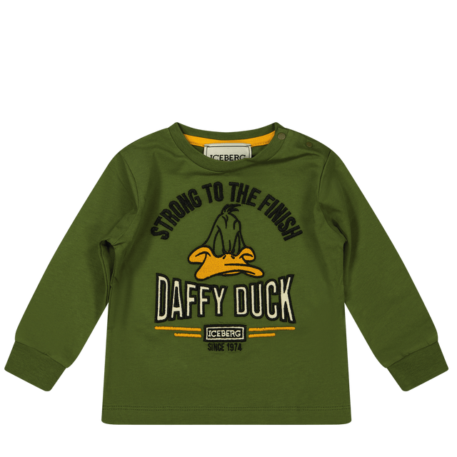 Iceberg Baby Boys T-Shirt Army Iceberg Baby Boys T-Shirt Army