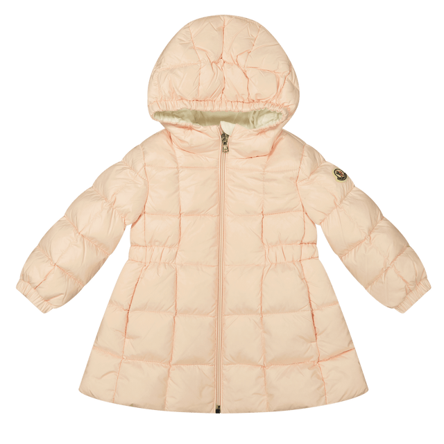 Moncler Baby Girls Coat Light Pink Moncler Baby Meisjes Jas Licht Roze - Superstellar