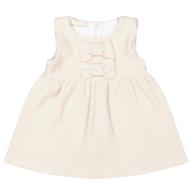 Liu Jo Baby Girls Dress Creme Liu Jo Baby Girls Dress Creme