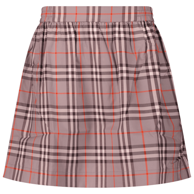 Burberry Kids Girls Skirt Grey Burberry Kids Girls Skirt Grey