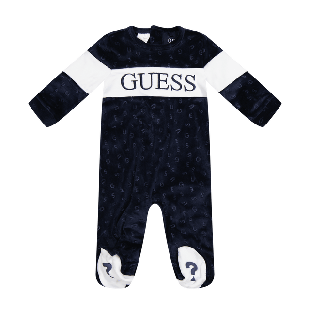 Guess Baby Boys Bodysuit Navy Guess Baby Boys Bodysuit Navy