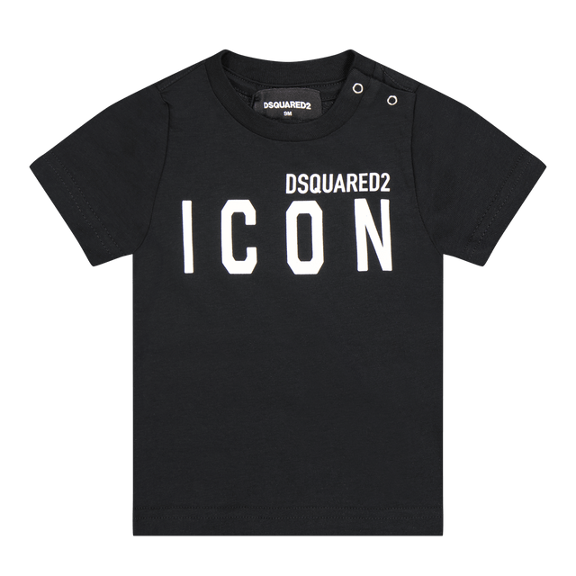 Dsquared2 Baby Unisex T-Shirt Black Dsquared2 Baby Unisex T-Shirt Black