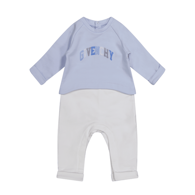 Givenchy Baby Unisex Bodysuit Light Blue Givenchy Baby Unisex Bodysuit Light Blue