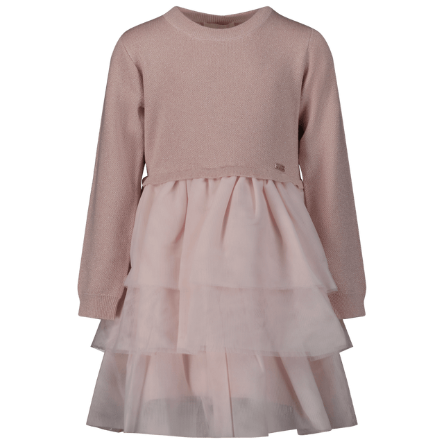 Liu Jo Kids Girls Dress Light Pink Liu Jo Kids Girls Dress Light Pink
