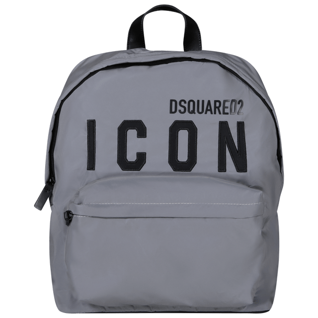 Dsquared2 Kids Unisex Bag Grey Dsquared2 Kids Unisex Bag Grey
