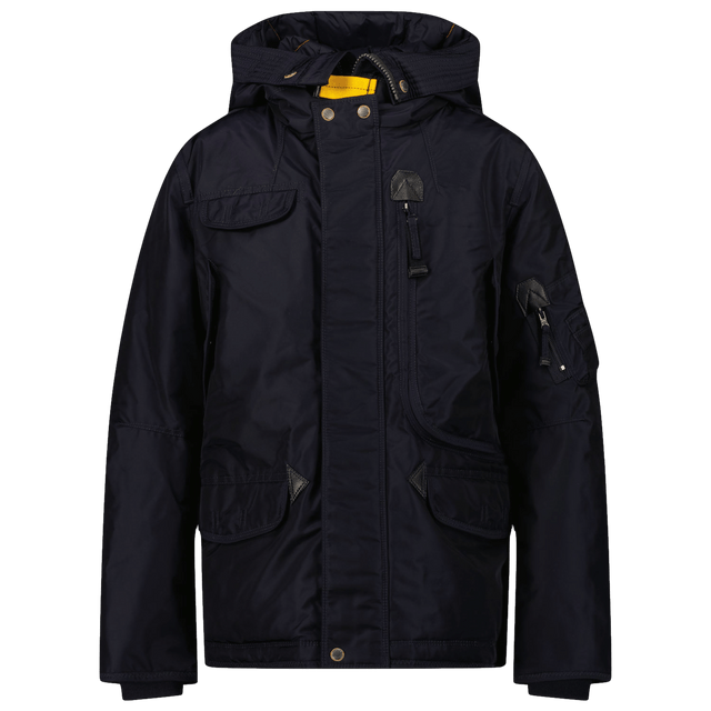Parajumpers Kids Boys Coat Navy Parajumpers Kids Boys Coat Navy