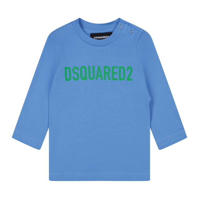Dsquared2 Baby Unisex T-Shirt Blue Dsquared2 Baby Unisex T-Shirt Blue