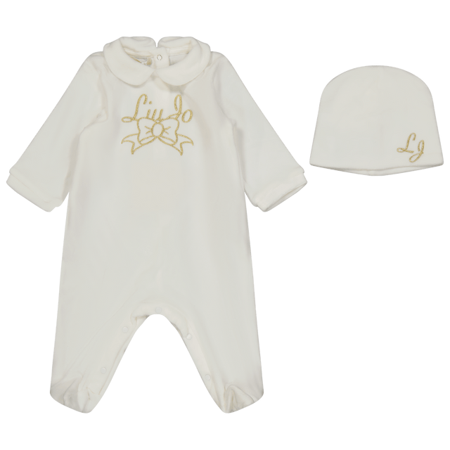 Liu Jo Baby Girls Bodysuit Off White Liu Jo Baby Girls Bodysuit Off White