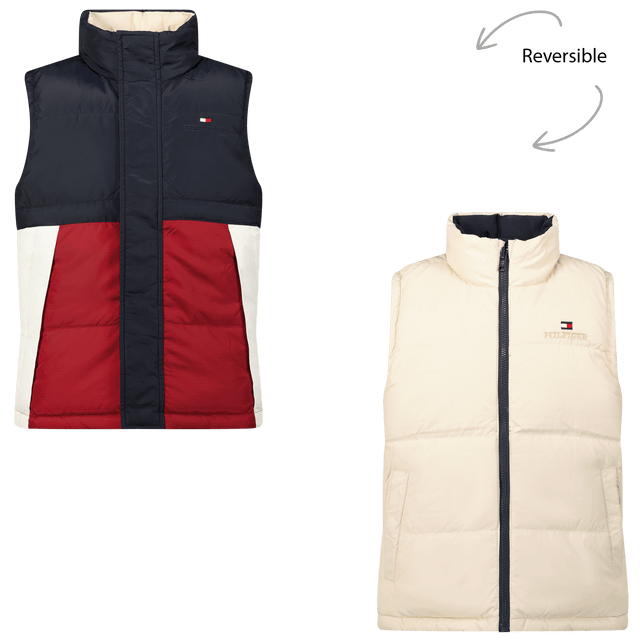 Tommy Hilfiger Kids Unisex Bodywarmer Navy Tommy Hilfiger Kids Unisex Bodywarmer Navy
