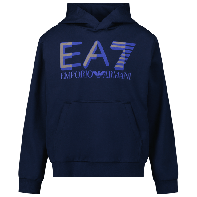 EA7 Kids Boys Sweater Navy EA7 Kids Boys Sweater Navy