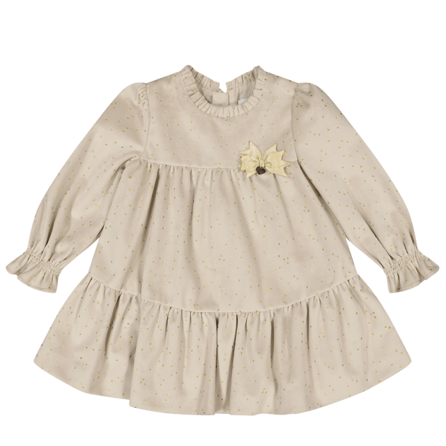 Mayoral Baby Girls Dress Beige Mayoral Baby Girls Dress Beige