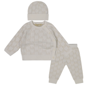 Image 75657310470526 Michael Kors Baby Girls boxing suit in OffWhite