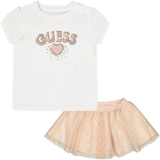 Image 75427094856062 Guess Baby Girls Set in Salmon