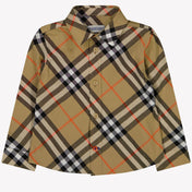 Image 75997069246846 Burberry Baby Jongens Blouse In Beige