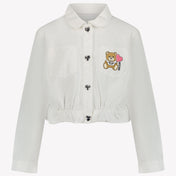 Image 72857628868990 Moschino Kinder Unisex Spijkerjassen In Wit