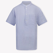 Image 74074890633598 Armani Kinder Jongens Blouse In Licht Blauw
