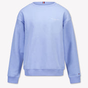 Image 75865296470398 Tommy Hilfiger Kinder Unisex Trui In Licht Blauw