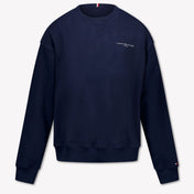 Image 75865248596350 Tommy Hilfiger Kinder Unisex Trui In Navy